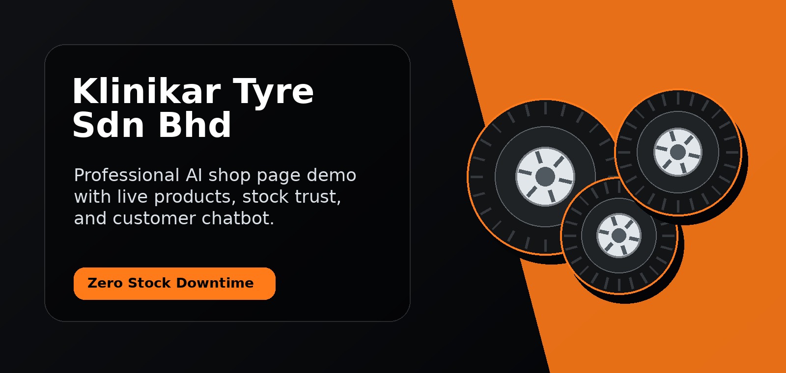 Klinikar Tyre Sdn Bhd shop front